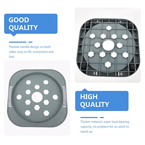 HEMOTON Gas Tank Tray Propane Tank Wheel Tray Propane Cylinder Base Gas Cylinder Fixed Shelf Propane Tank Dolly for Home Kitchen and Restaurant Use Grey