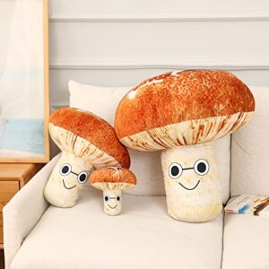 ichesun 3d creative vivid mushroom pillow gift plush throw pillow (7"(small size/18cm))