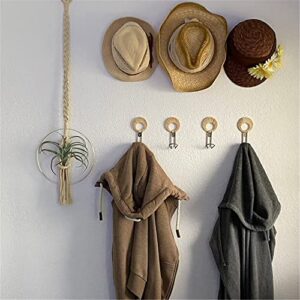 MBVBN Wall Hooks Boho Decor Hooks for Hanging Towel Hooks Coat Hooks Boho Decor Wall Hooks for Hanging Key Hook Purse Hook Hat Hook