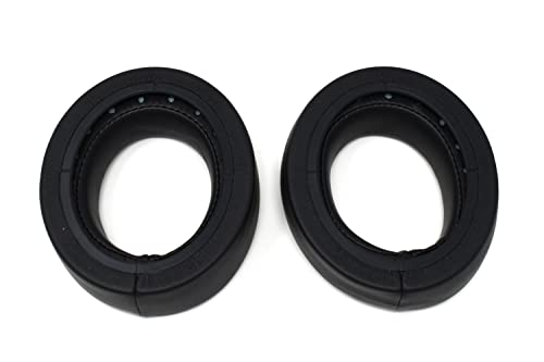 Zotech Replacement Leather Ear Cushions Ear Pad Covers for Corsair HS50 Pro HS60 HS70 Headphone (Black)