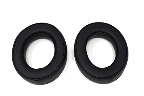 Zotech Replacement Leather Ear Cushions Ear Pad Covers for Corsair HS50 Pro HS60 HS70 Headphone (Black)