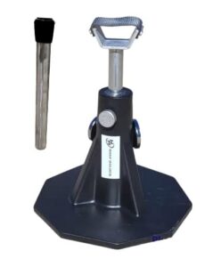 hoof stand by hoof holder black