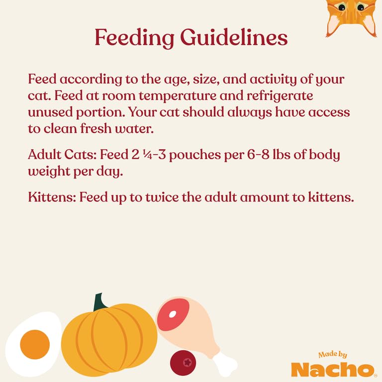 Made by Nacho Wet Cat Food, Cuts in Gravy, Cage-Free Chicken Recipe with Bone Broth for Extra Hydration, (24) 3 oz. Pouches