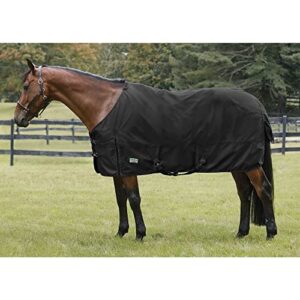 rider's international by dover saddlery pony turnout sheet, size 66, black