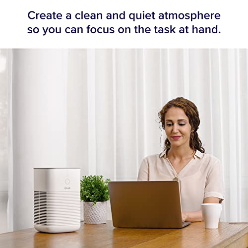 LEVOIT Air Purifiers for Home, Smart WiFi Alexa Control & Air Purifier for Home Bedroom, HEPA Fresheners Filter Small Room Cleaner with Fragrance Sponge, 1 Pack, White