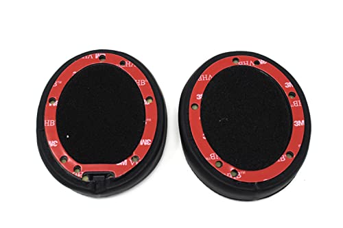 Zotech Leather Replacement Ear Pads Memory Foam Pads for Beats Studio 2 Studio 3 Wired/Wireless (B0500 / B0501) (Black)