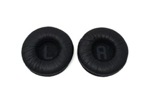 zotech leather replacement ear pads memory foam pads for sony mdr-zx110/mdr-zx330bt/v150/wh-ch500; jbl tune 600bt/t500bt/t450bt (black)