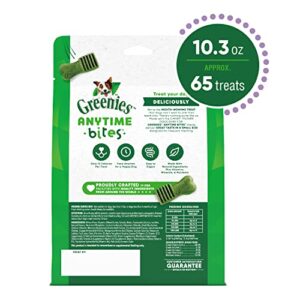 Greenies Anytime Bites Dog Treats, Blueberry Flavor, 10.3 oz. Bag