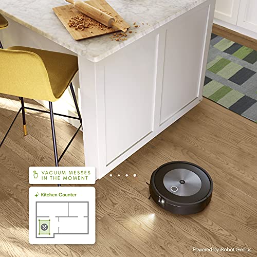 iRobot® Roomba® j7 Wi-Fi® Connected Robot Vacuum-Identifies & avoids Obstacles, Works w/Alexa, Ideal for Carpets + Authentic Replacement Parts- Clean Base Automatic Dirt Disposal Bags, 3-Pack, White