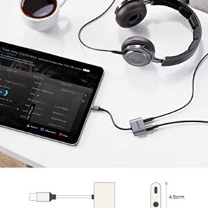 UGREEN USB C to 3.5mm Headphone and Charger Adapter and USB C to 3.5mm Audio Headphone Jack Adapter Bundle