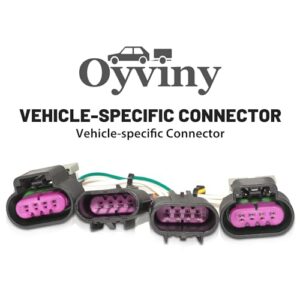 Oyviny Custom 4 Pin 56094 Trailer Wiring Harness for 2010-2017 GMC Terrain/Chevrolet Equinox, Terrain Trailer Hitch Wiring Kit