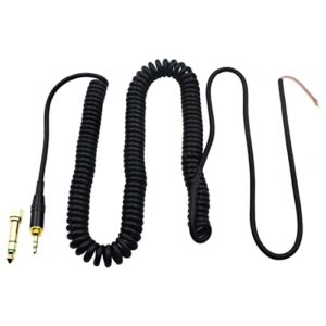 Replacement DJ Headphone Cable Cord Line with Plug for Sony MDR 7506 V6 CD700