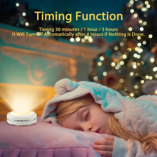 UYICOO LED Puck Lights with Remote Control, Wireless Color Changing Dimmable Under Cabinet Lighting, 3500K USB Rechargeable Battery Lights with Timing, Under Counter Lights for Closet