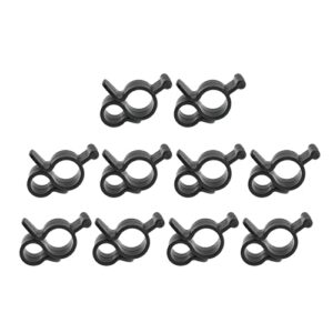 TUELETFU Awning Clip RV Awning Hooks for RV Camper Travel Trailer Rope Lights Roller Bar Channel 10pcs