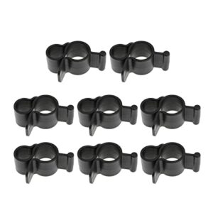 TUELETFU Awning Clip RV Awning Hooks for RV Camper Travel Trailer Rope Lights Roller Bar Channel 10pcs