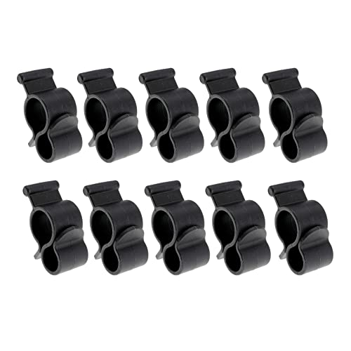 TUELETFU Awning Clip RV Awning Hooks for RV Camper Travel Trailer Rope Lights Roller Bar Channel 10pcs