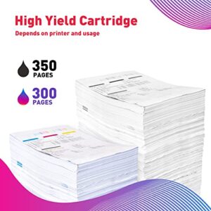 HOTCOLOR Printer Ink 275 276 XL Replacement for Canon 275 and 276 Ink Cartridges XL PG-275XL/CL-276XL for Canon PIXMA TS3522 TS3520 TR4720 (1+1, 2 Pack)