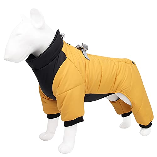 Windproof Warm Full Body Coat for Small Dogs Waterproof Small Dog Coats for Puppy Quality Puppy Winter Clothes Reflective Outdoor Snow Jacket