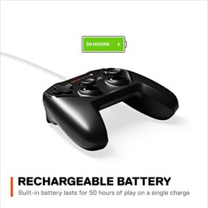 SteelSeries Nimbus+ Bluetooth Mobile Gaming Controller with iPhone Mount - 30+ Hour Battery Life - Apple-Licensed - Made for iOS, iPadOS, tvOS - with Apple Arcade