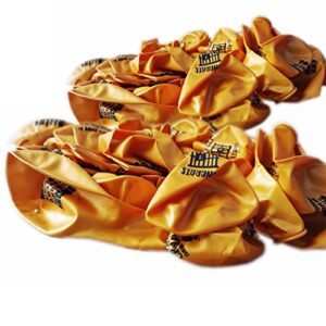 30 Pack 12" GOLD Fun Office Leaver Going Away Balloons Colleague/Coworker Last Day Office Party Balloon Decorations for Farewell Party Going Away Goodbye Party Office Work Party Graduation Decorations