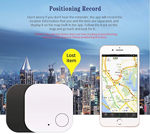 Onamicit Key Finder,4 Pack Smart Bluetooth Tracker, Item Locator GPS Tracking Device APP Control Compatible iOS Android for Keys, Wallets,Pets, Remotes,Phone,Luggage Children and Anything