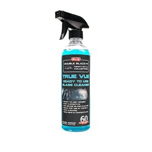 p&s professional detail products - true vue rtu glass cleaner - water-based formula, quickly remove road film, smoke, and dirt from windshields and other automotive glass surfaces (1 pint)