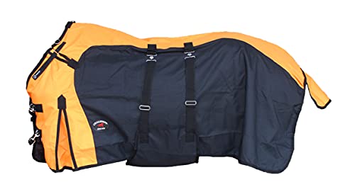 CHALLENGER 70" 1200D Turnout Waterproof Rain Horse Sheet Light Winter Blanket 382B