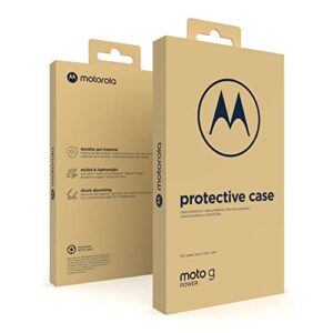 Motorola Moto G Power (2022) Protective Case- Precision fit, Stylish Shock Absorbing Phone Cases - Black