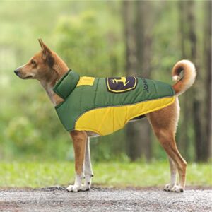 pets first john deere puffer vest for dogs & cats, size: large*. cozy, waterproof, windproof, warm dog coat apparel for cold weather, for small, medium, large, and extra large dogs or cats