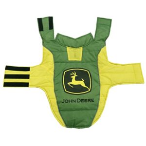 Pets First John Deere Puffer Vest for Dogs & Cats, Size: Large*. Cozy, Waterproof, Windproof, Warm Dog Coat Apparel for Cold Weather, for Small, Medium, Large, and Extra Large Dogs or Cats