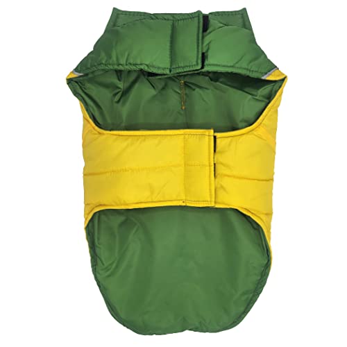 Pets First John Deere Puffer Vest for Dogs & Cats, Size: Large*. Cozy, Waterproof, Windproof, Warm Dog Coat Apparel for Cold Weather, for Small, Medium, Large, and Extra Large Dogs or Cats