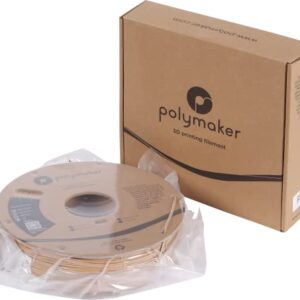 Polymaker Wood Minics PLA Filament 1.75mm 600g, Clog Free 3D Printer Filament Wood - PolyWood 1.75 PLA Filament with Wood Texture & Low Density & Jam Free with Foaming Technology