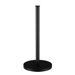 jqk paper towel holder stand oil rubbed bronze, 304 stainless steel kitchen free standing paper towel dispenser fits standard and jumbo size orb, pth180-orb