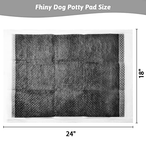 Fhiny Rabbit Pee Pads, 18" x 24" 50 PCS Disposable Guinea Pig Pads Leak-Proof Super Absorbent Potty Training Pad with Quick-Dry Surface for Bunny Guinea Pig Cats or Small Pets