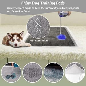 Fhiny Rabbit Pee Pads, 18" x 24" 50 PCS Disposable Guinea Pig Pads Leak-Proof Super Absorbent Potty Training Pad with Quick-Dry Surface for Bunny Guinea Pig Cats or Small Pets