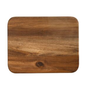 farberware small acacia wood cutting board, 8x10-inch