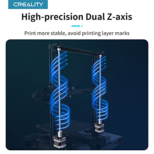 Official Creality 3D Printer Ender 3 S1 with CR Touch Auto Leveling, Sprite Extruder, High Precision Z-axis, Removable PC Build Plate, FDM 3D Printer for Beginners Professional 8.66"x 8.66" x 10.63"