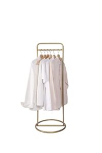 vegaindoor clothing racks for hanging clothes,garment rack,metal strong heavy duty hanging clothes rack for small spaces and rooms,metal clothes rail,portable clothes rack,gold