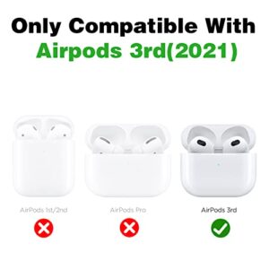 Mulafnxal for Airpods 3 3rd Generation Case Cute 3D Lovely Unique Cartoon for Airpod 3 Silicone Cover Fun Funny Cool Design Fashion Cases for Boys Girls Kids Teen for Air pods 3 (2021) (Shiba Inu)