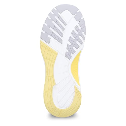 Dansko Women's Pace White/Yellow Walking Shoe 8.5-9 M US - Added Support and Comfort