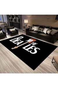 beatles rug, rock and roll rug, chenille carpet for living room, bedroom rug, home decor rug, modern carpet, popular rug, gift rug,msma269.1(31”x55”)=80x140cm