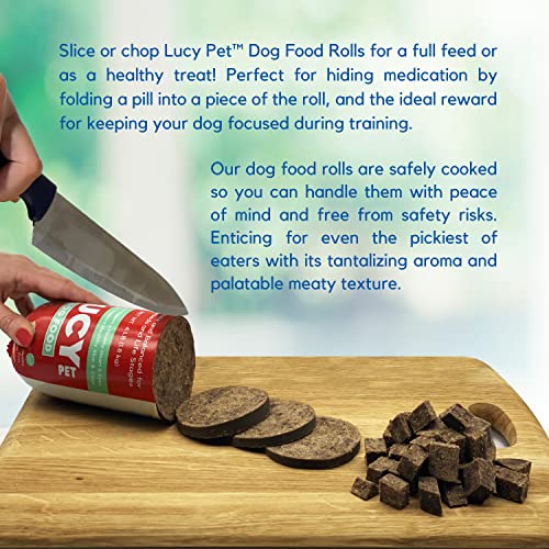 Lucy Pet Products Lucy Pet Beef Formula Dog Food Rolls