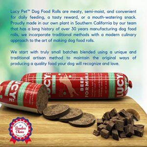 Lucy Pet Products Lucy Pet Beef Formula Dog Food Rolls