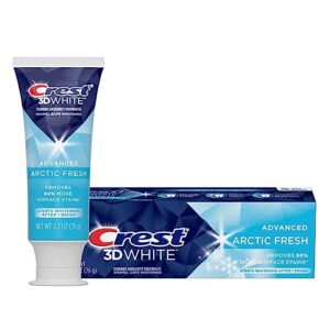crest 3d white arctic fresh teeth whitening toothpaste, 2.7 oz