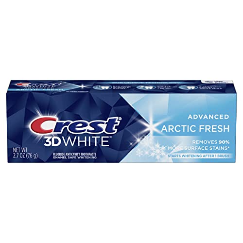 Crest 3D White Arctic Fresh Teeth Whitening Toothpaste, 2.7 oz