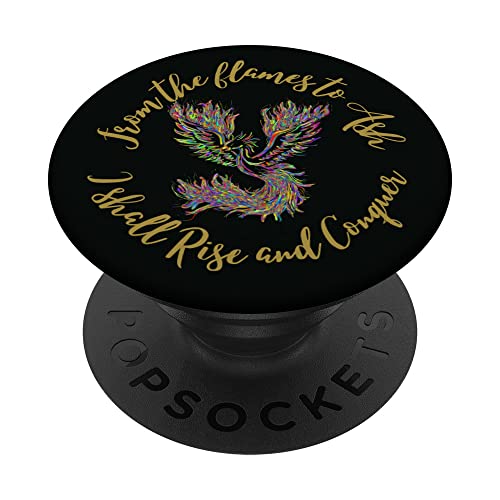 Phoenix Rising - From Flames and Ash PopSockets Swappable PopGrip