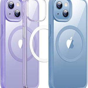 CASEKOO Magnetic Designed for iPhone 14 Case & iPhone 13 Case [No.1 Strong Magnets][Never Yellow][Military Grade Drop Protection] Compatible with MagSafe Protective Thin Cover 6.1 inch 2022-Clear