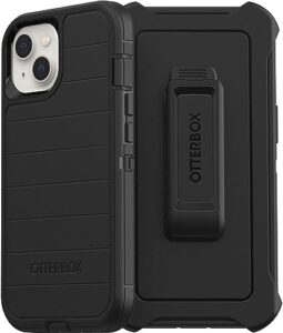otterbox defender pro series case & holster for apple iphone 13 - black