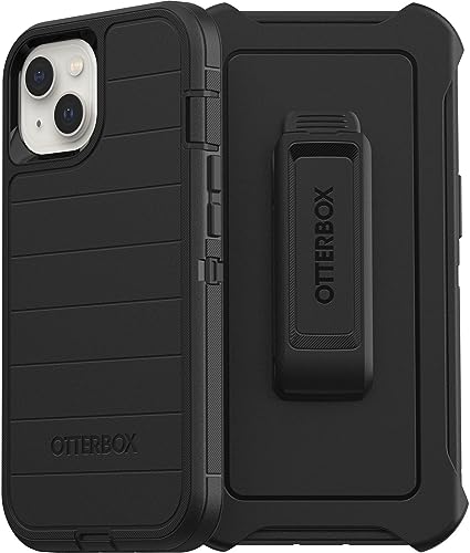 OtterBox Defender Pro Series Case & Holster for Apple iPhone 13 - Black