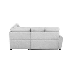 Lifestyle Solutions Convertible Sofa, Ivory